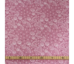 Biojersey - Vintage Roses rosa